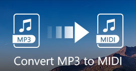 Convierte MP3 a MIDI en Windows/Mac