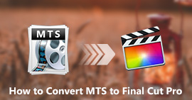 Convertir archivos MTS a Final Cut Pro