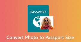 Convertir foto tamaño pasaporte
