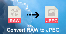 Convertir RAW a JPEG