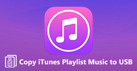 Copie la lista de reproducción de iTunes a USB
