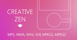 Convierta video/audio a formatos compatibles con Creative Zen