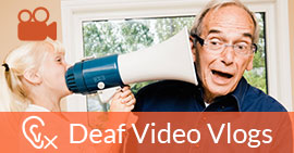 Vlogs de video para sordos