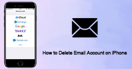 Eliminar cuenta de correo electrónico en iPhone