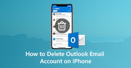 Eliminar cuenta de correo electrónico de Outlook en iPhone