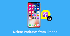 Eliminar podcast de iPhone