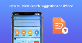 Eliminar sugerencias de búsqueda en iPhone