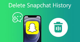Eliminar las conversaciones de Snapchat
