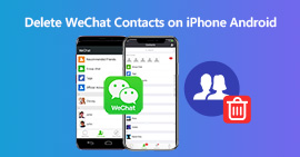 Eliminar contactos de WeChat