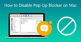 Deshabilitar el bloqueador de ventanas emergentes en Mac