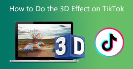 Hacer efecto 3D en TikTok