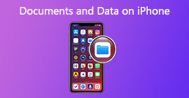 Eliminar documentos y datos en iPhone (para liberar espacio)