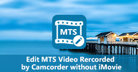 Aquí está su solución de cómo editar video MTS sin iMovie