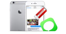 eliminar mensajes de iMessage