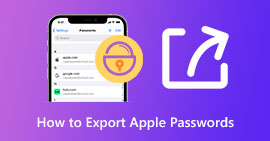 Exportar contraseñas de Apple