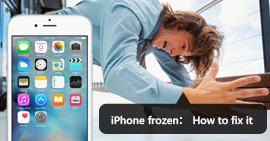 Arreglar un iPhone congelado y que no responde