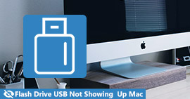Unidad flash USB que no aparece Mac