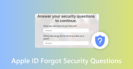 Olvidé las preguntas de seguridad de Apple ID