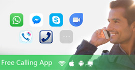 Aplicaciones de llamadas gratuitas para iPhone/Android/PC/Mac