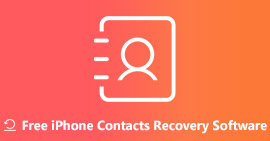 Recuperación gratuita de contactos de iPhone