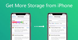 Obtenga más almacenamiento desde el iPhone