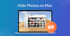 Ocultar/bloquear fotos en Mac