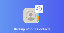 Copia de seguridad de contactos de iPhone
