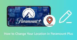 Cambia tu ubicación en Paramount Plus