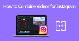 Cómo combinar vídeos para Instagram