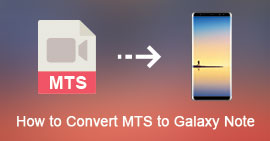 Convertir AVCHD MTS a Galaxy Note
