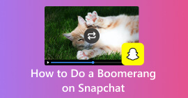 Haz Boomerang en Snapchat