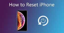 Restablecer iPhone