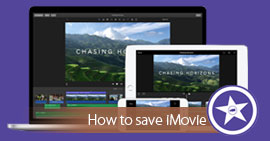 Cómo guardar iMovie en Mac