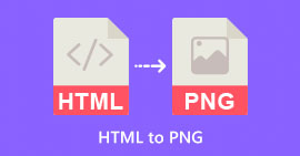 HTML a PNG