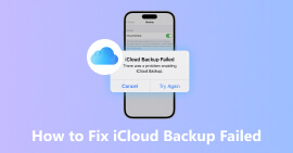 Copia de seguridad de iCloud falló