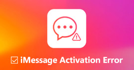 Error de activación de iMessage