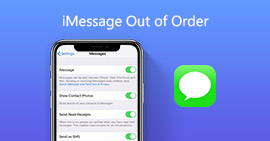 Arreglar iMessages fuera de servicio en iPhone