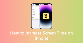 Aumentar el tiempo de pantalla en un iPhone