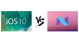 Comparar iOS 10 con Android N