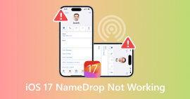 iOS 17 NameDrop no funciona