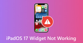 El widget iPadOS 16 16 no funciona