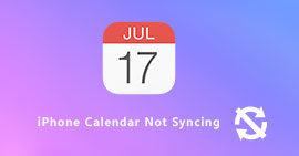 Calendario de iPhone no sincronizado