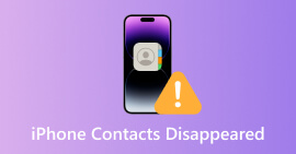 Contactos de iPhone desaparecidos