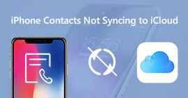 Los contactos del iPhone no se sincronizan con iCloud
