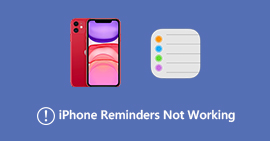 Los recordatorios de iPhone no funcionan