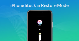 iPhone atascado en modo de restauración