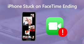 iPhone atascado en el final de FaceTime