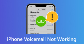 El correo de voz del iPhone no funciona