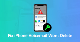 Arreglar el correo de voz no se eliminará