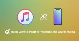iTunes no se puede conectar a este iPhone